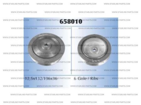 Ременный шкив, коленчатый вал