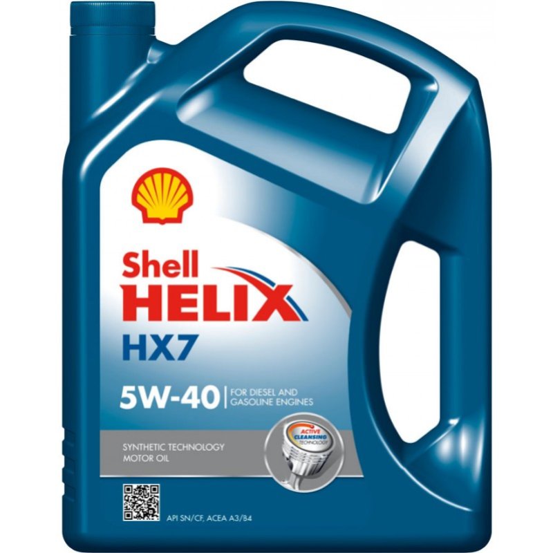 SHELL Helix HX7 5W-40 1 л.