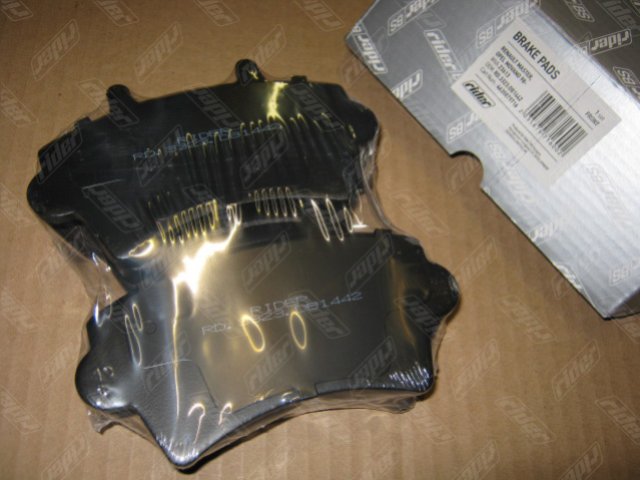 Колодка торм. диск. RENAULT MASTER, OPEL MOVANO 98- передн. (RIDER)