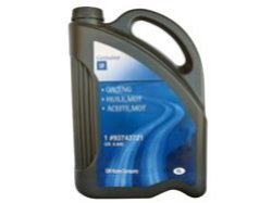 General Motors GM oil, ENG 5W-40 6L