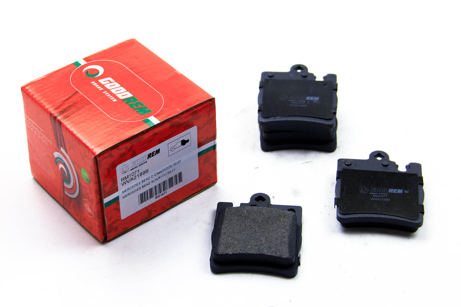 Тормозные колодки зад. MB C/E-класс (W202/210) (ATE)/(W211) 4Matic