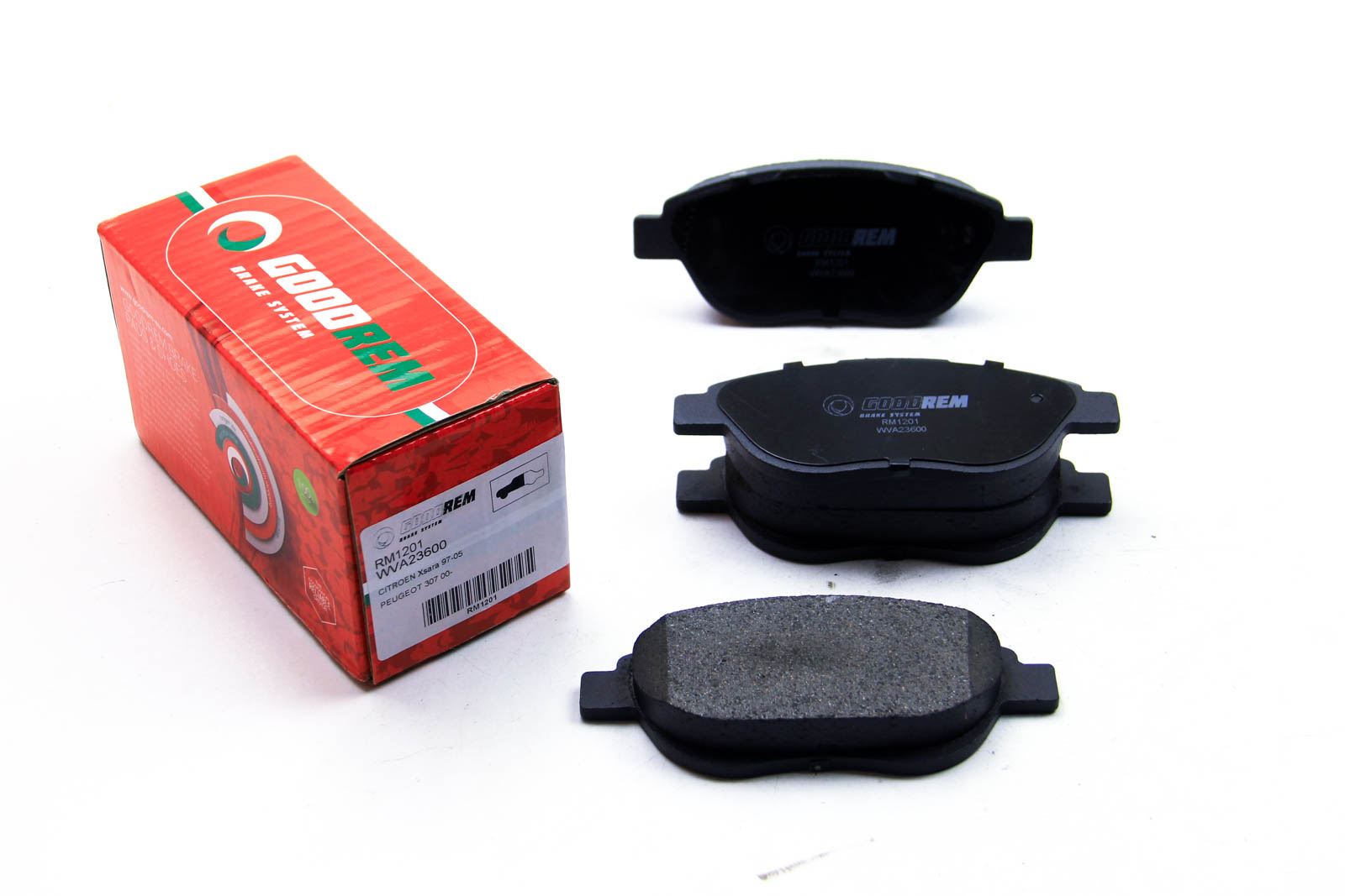 Тормозные колодки перед Berlingo/Partner 01- (Bosch) Doblo 03- (137x57.3x19)