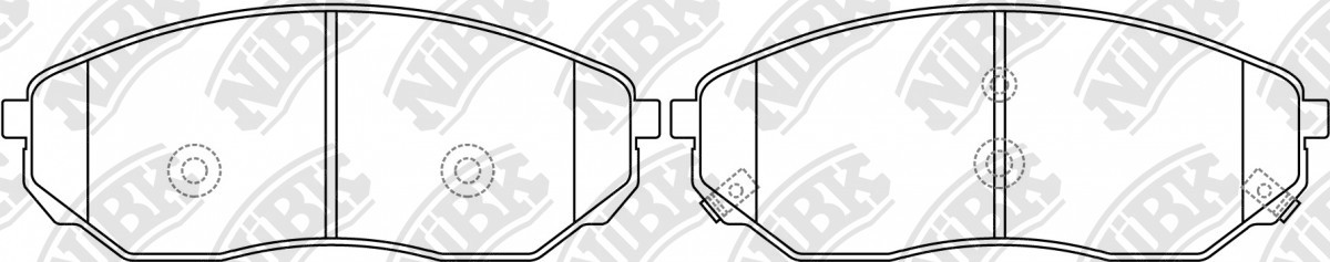 Колодки тормозные