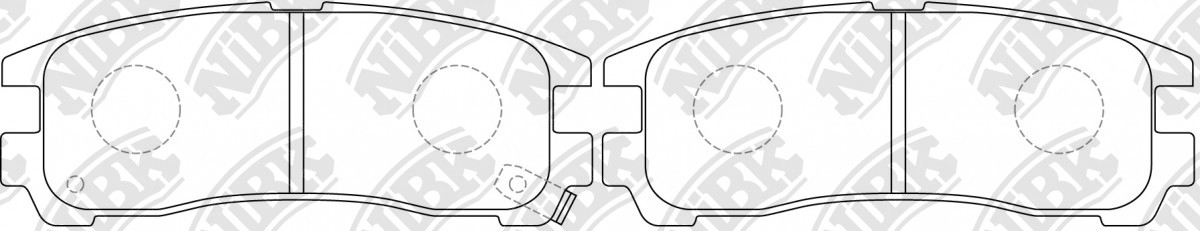 Колодки гальмівні дискові