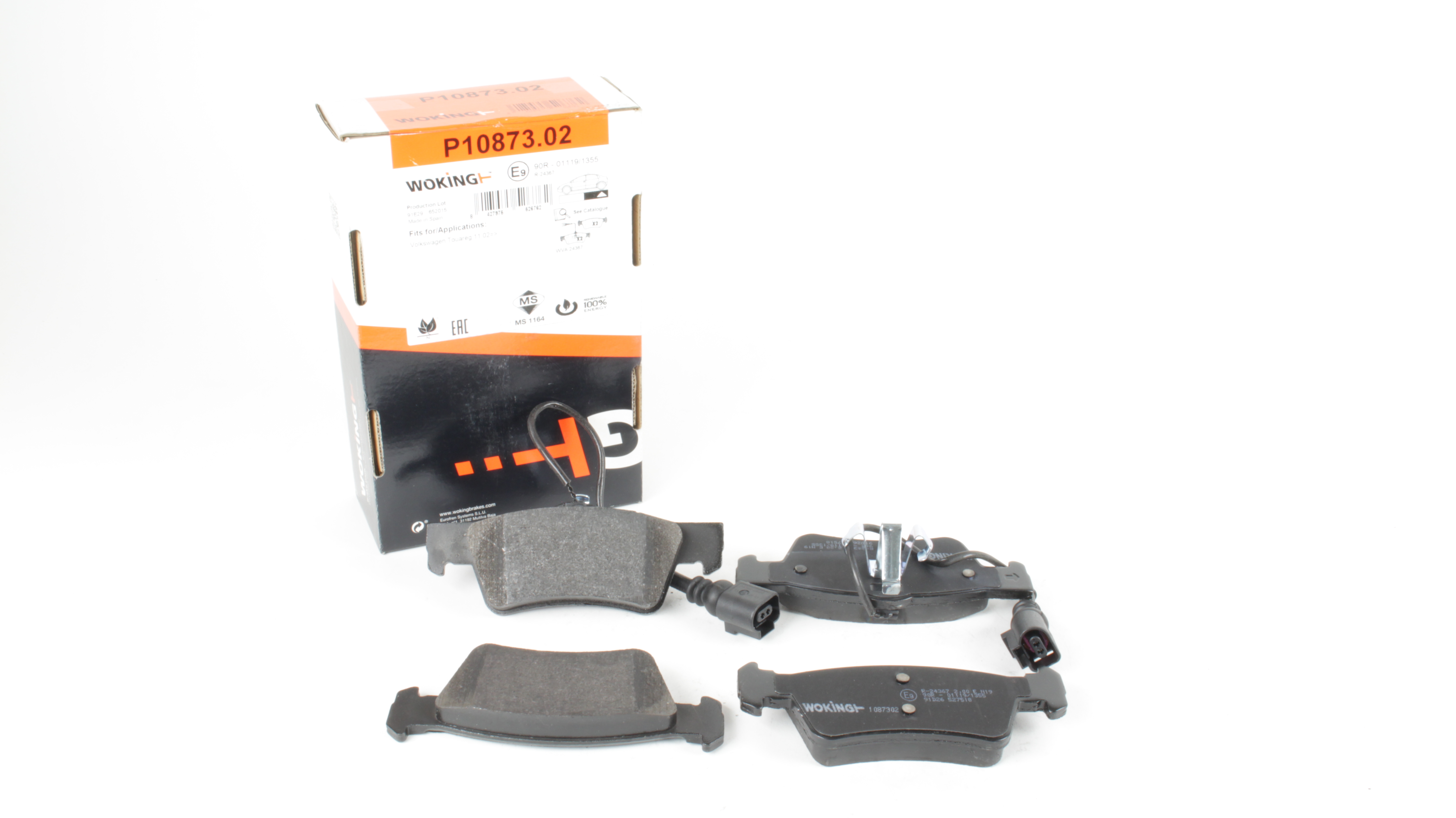 Комплект тормозных колодок, дисковый тормоз